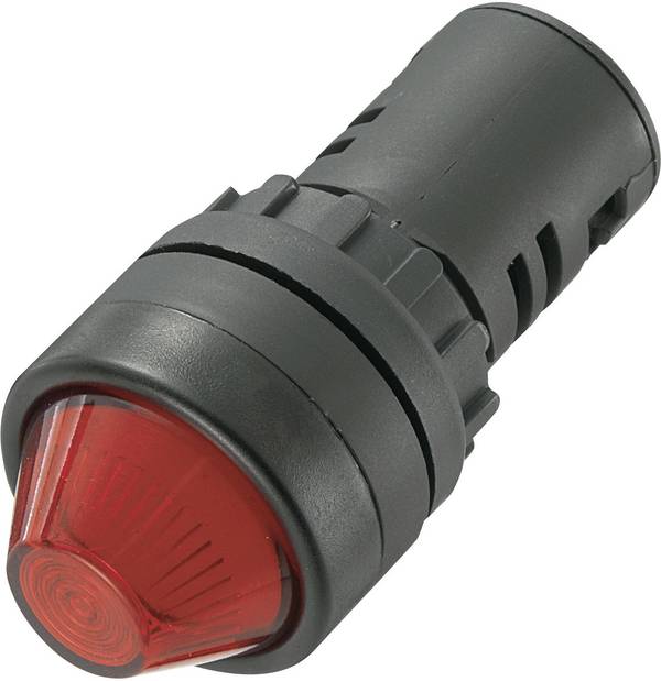TRU COMPONENTS 140420 LED-Signalleuchte Rot 24 V/DC, 24 V/AC