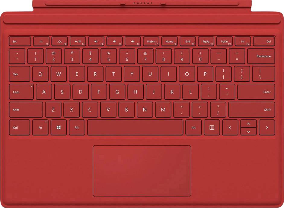 Tablet PC Keyboard Microsoft Surface Pro 4 Type Cover Compatible With