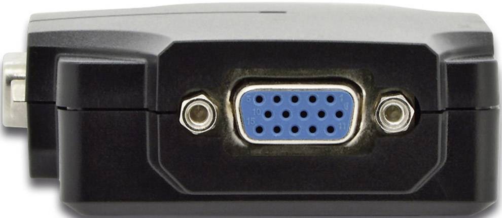 Digitus DS-41120-1 2 Port VGA-Splitter 1920 x 1080 Pixel Schwarz-3