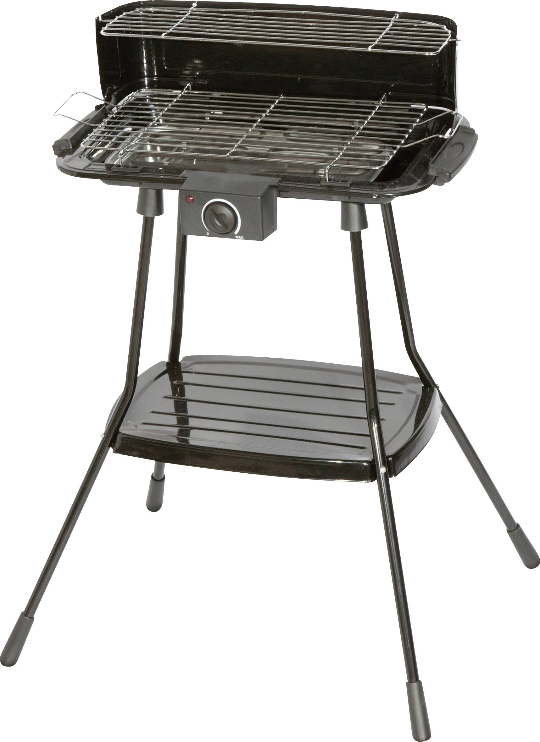 Elektrický gril tepro Garten Albertville 4008, 2200 W, černá