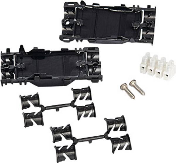 Relicon by HellermannTyton 435-01656 RELILIGHT V41.5 P1 PA66V0 BK10 Kabelmuffe Kabel-Ø-Bereich: 6.50 - 12 mm Inhalt: 1 St.