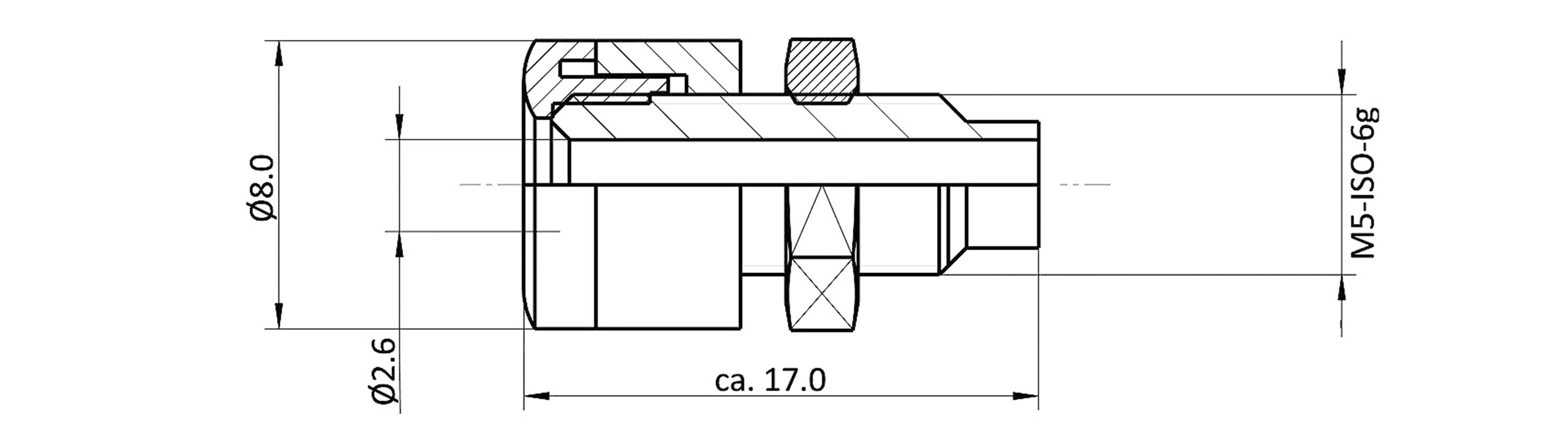 econ connect HOBSRT Bananenstecker Buchse, Einbau vertikal Stift-Ø: 2.6 mm Signal-Rot 1 St.-1