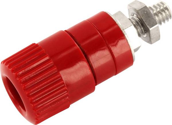 econ connect AK5SRT Polklemme Signal-Rot 6 A 1 St.