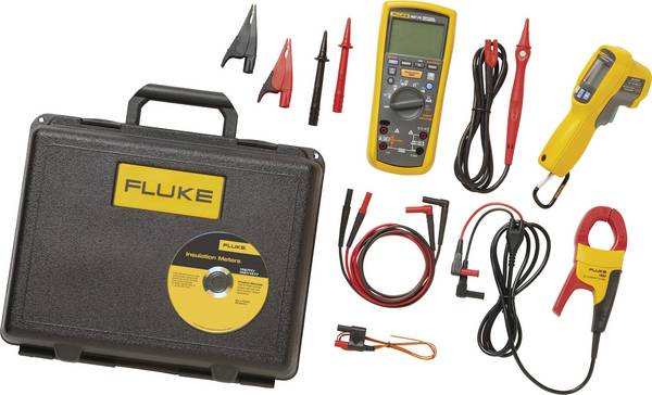 Fluke 1587KIT/62MAX+ FC Isolationsmessgerät  50 V, 100 V, 250 V, 500 V, 1000 V 2 GΩ