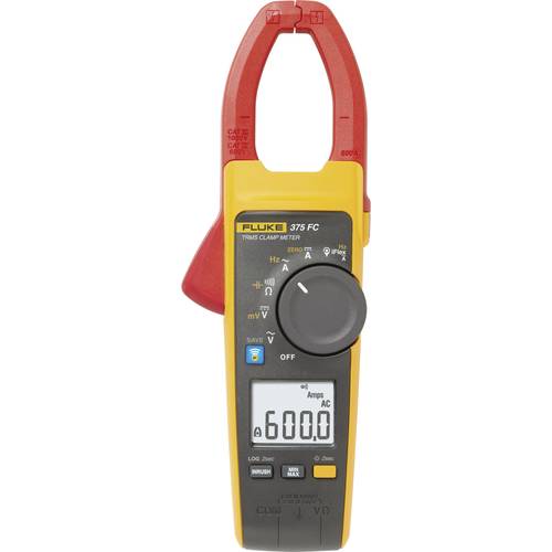 Thumbnail - Fluke 375 FC Hand-Multimeter, Stromzange kalibriert (DAkkS-akkreditiertes Labor) digital CAT III 1000 V, CAT IV 600 V An...