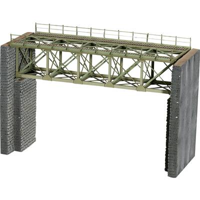 NOCH 0067010 H0 Stahlbrücke 1gleisig  (L x B x H) 188 x 75 x 128 mm