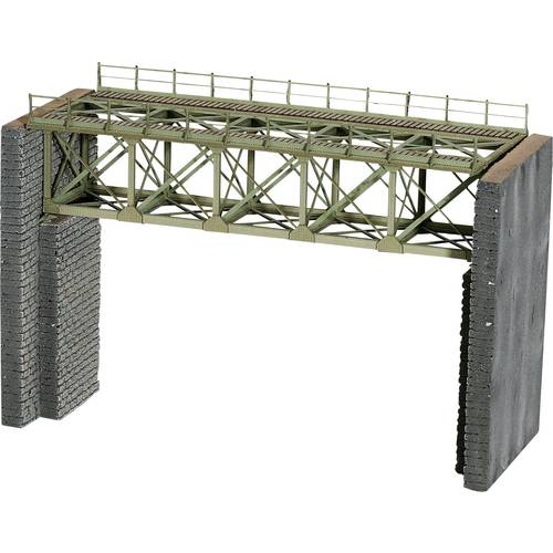 NOCH 0067010 H0 Stahlbrücke 1gleisig (L x B x H) 188 x 75 x 128 mm