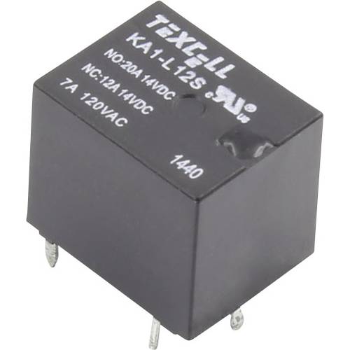 Texcell KA1-L12S Printrelais 12 V/DC 25 A 1 Wechsler 1 St.