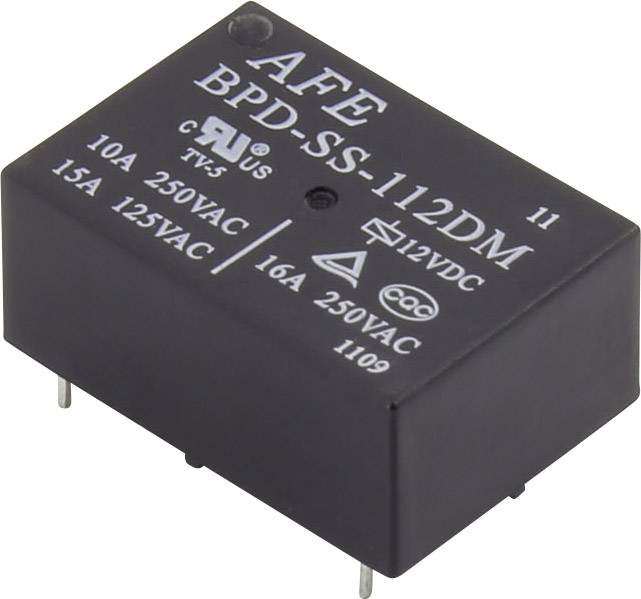 AFE BPD-SS-112DM Printrelais 12 V//DC 16A 1 Schließer 1St.