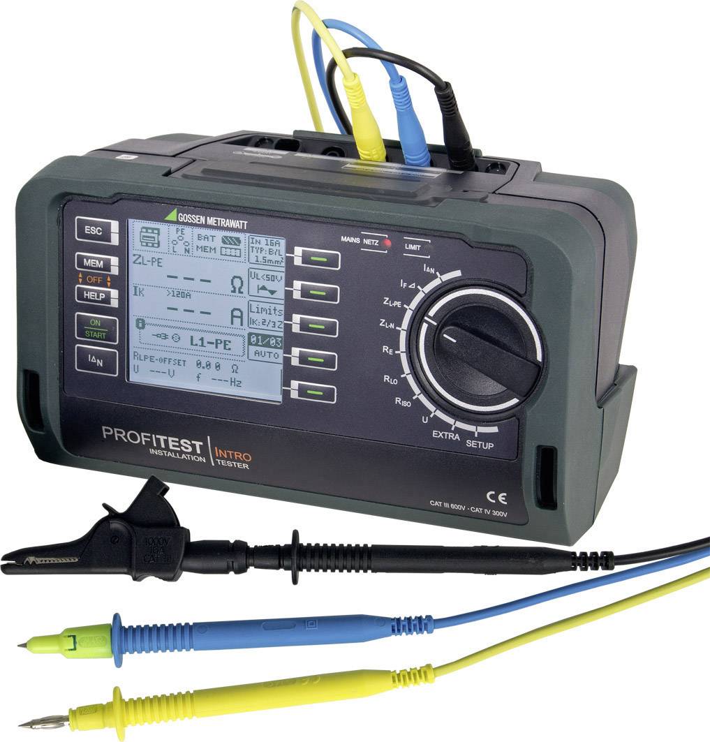 Gossen Metrawatt Profitest Intro Installationstester-3