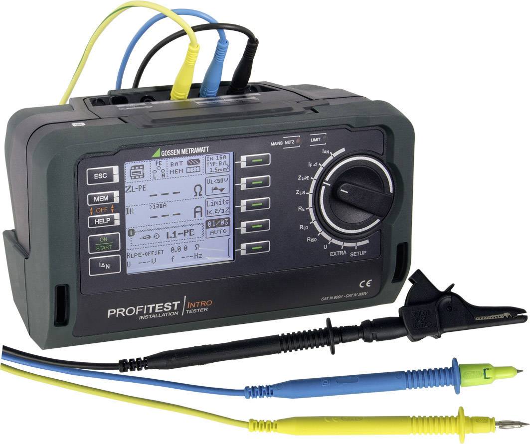 Gossen Metrawatt Profitest Intro Installationstester-5