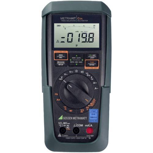 Thumbnail - Gossen Metrawatt METRAHIT COIL Hand-Multimeter kalibriert (DAkkS-akkreditiertes Labor) digital Spritzwassergeschützt (IP...