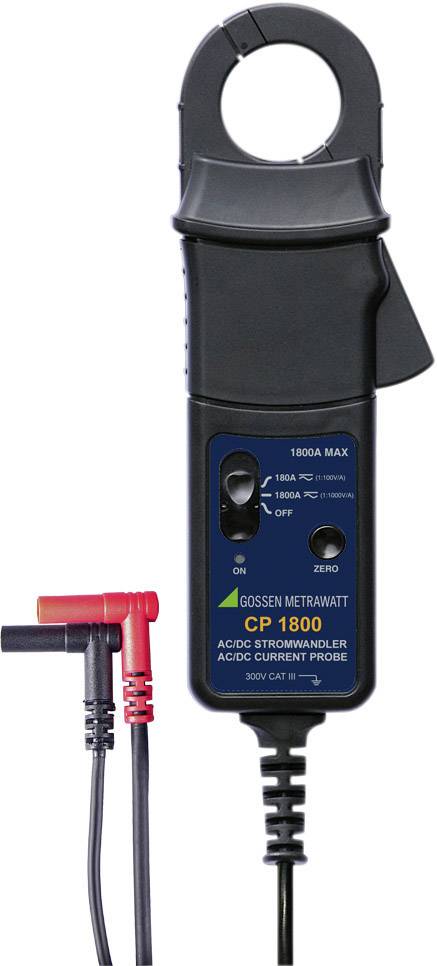 Gossen Metrawatt Stromzangenadapter WZ1001 – 1–1000 A AC, Öffnung 43 Mm, Für Multimeter METRALINE DM61