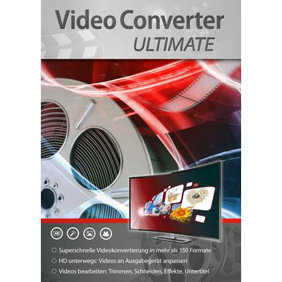 Markt & Technik VideoConverter Ultimate Vollversion, 1 Lizenz Windows Videobearbeitung