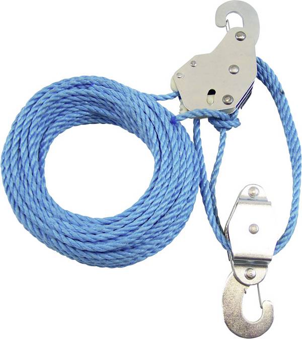 Berger & Schröter 10814 Universalflaschenzug Tragfähigkeit (mit Umlenkrolle) 220 kg