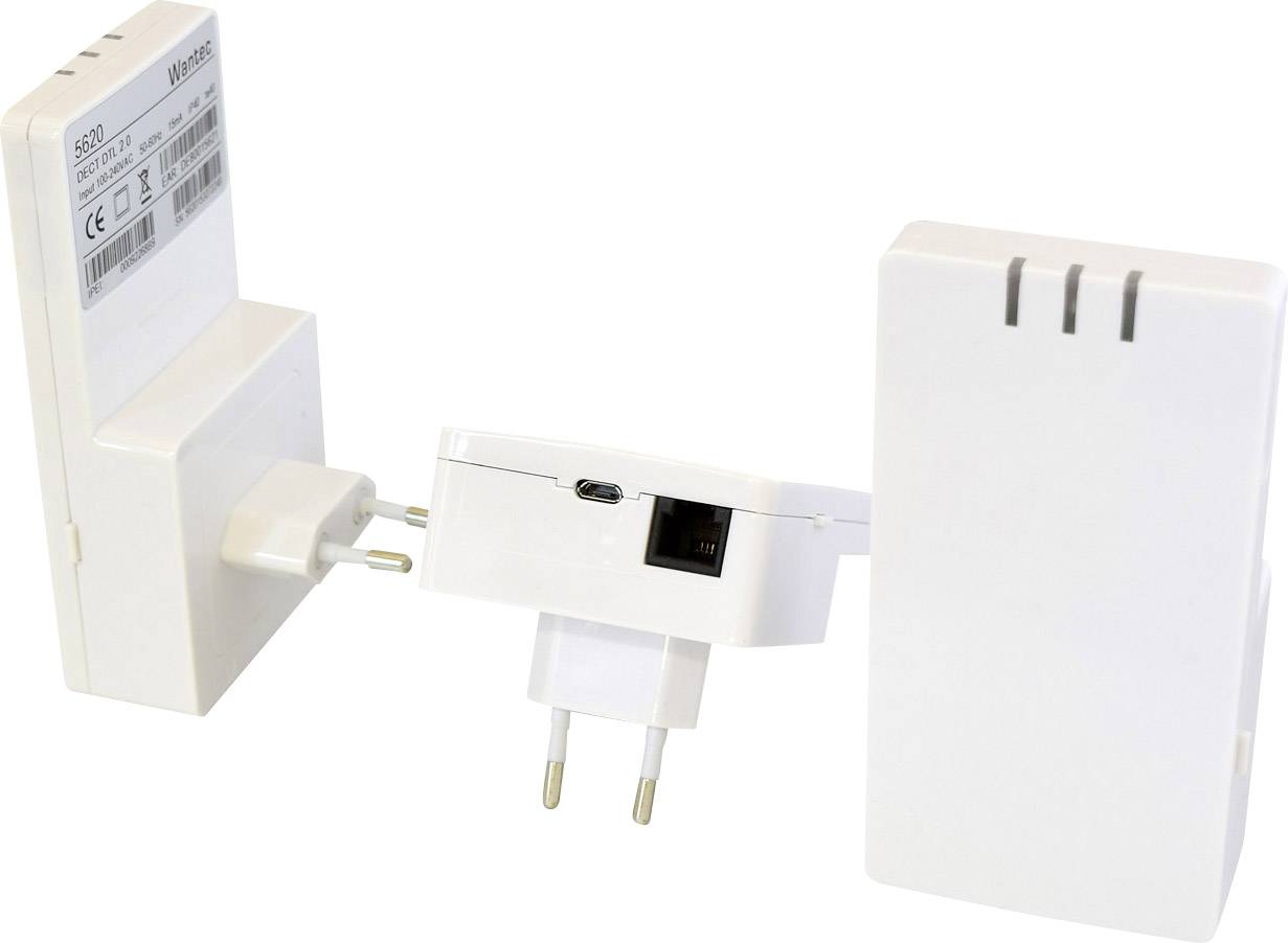 wantec DTL 2.0 DECT to Line Adapter (schnurlose TAE)-1