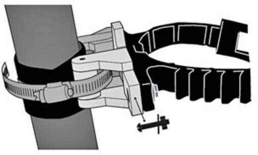 quick fist rohr montagekit fuer rohrmontage spannbereich 25 bis 64 mm max zulaessige traglast bei rohre bis 38 mm 22 kg