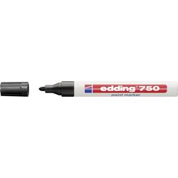 Image of Edding 4-750001 edding 750 paint marker Lackmarker Schwarz 2 mm, 4 mm 1 St./Pack.
