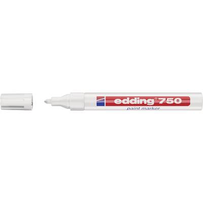 Edding 750 paint marker 4-750049 Lackmarker Weiß 2 mm, 4 mm