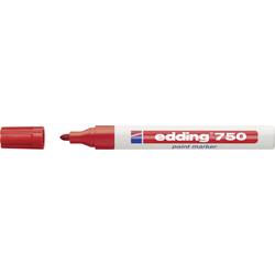 Image of Edding 4-750002 edding 750 paint marker Lackmarker Rot 2 mm, 4 mm 1 St./Pack.