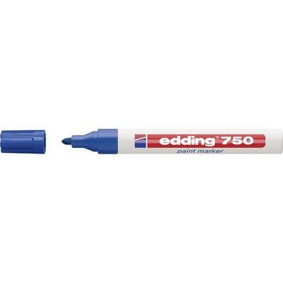 Edding 750 paint marker 4-750003 Lackmarker Blau 2 mm, 4 mm