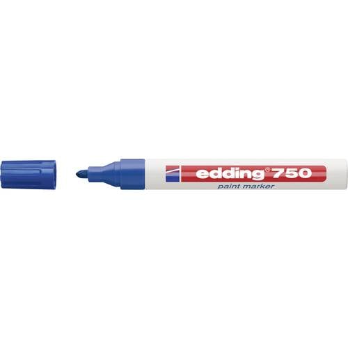 Edding 750 paint marker 4-750003 Lackmarker Blau 2 mm, 4 mm