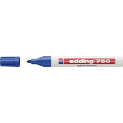 Image of Edding 4-750003 edding 750 paint marker Lackmarker Blau 2 mm, 4 mm 1 St./Pack.