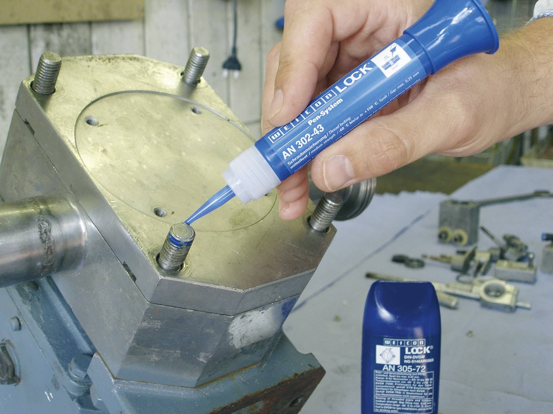 WEICON LOCK® AN 302-43 10017876 Schraubensicherung Festigkeit: mittel 50 ml-1