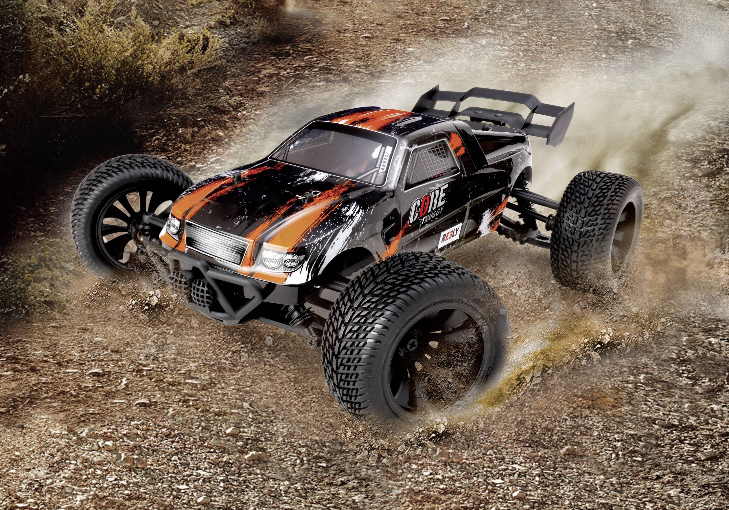 Reely Core Brushed 1:10 XS RC Modellauto Elektro Truggy Allradantrieb (4WD) RtR 2,4 GHz-1