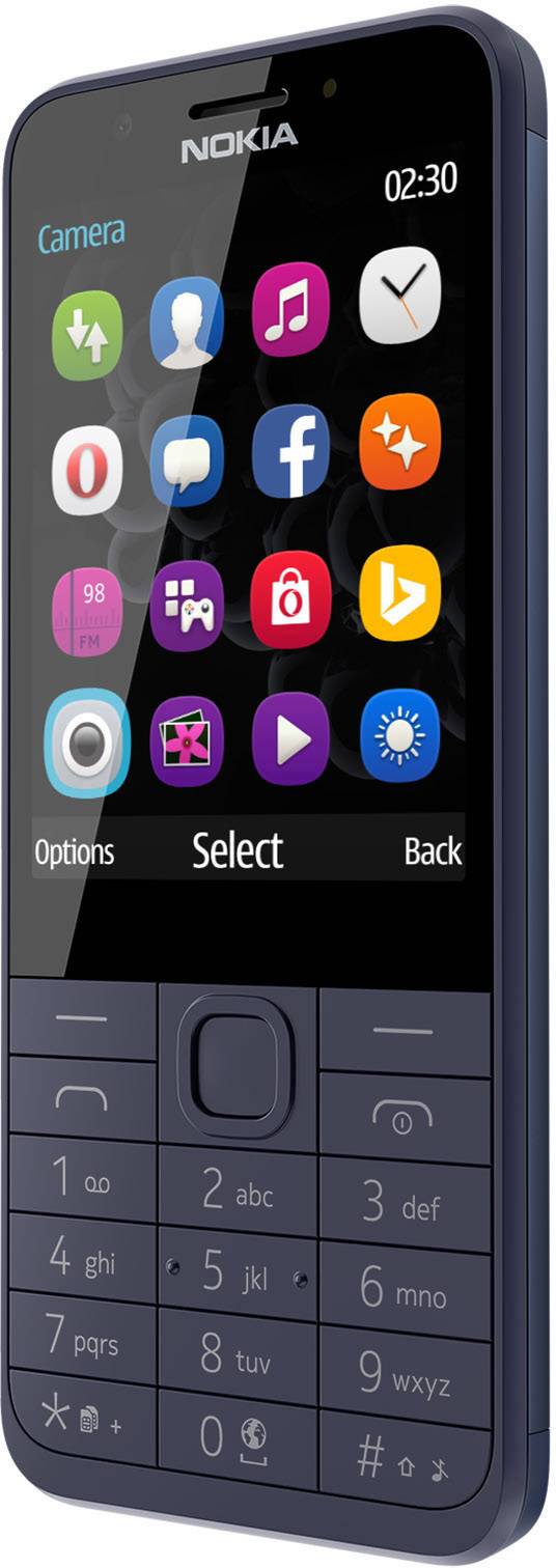 Nokia 230 Dual-SIM-Handy Blau-1