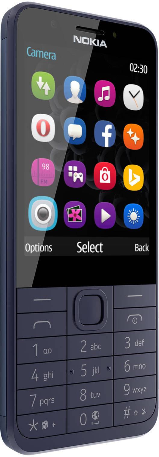 Nokia 230 Dual-SIM-Handy Blau-2