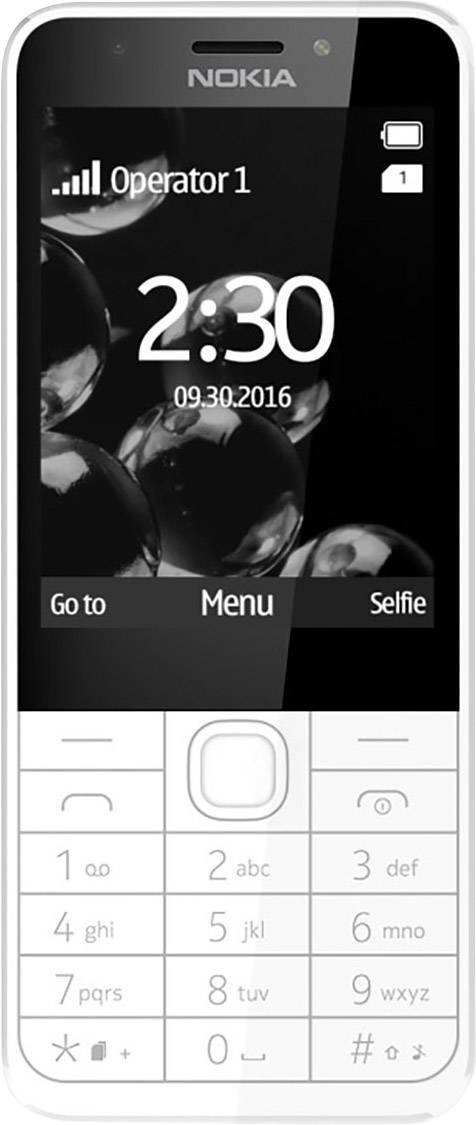 Nokia 230 Dual SIM - Mobiltelefon - Dual-SIM - microSD slot - 320 x 240 Pixel - RAM 16 MB-0