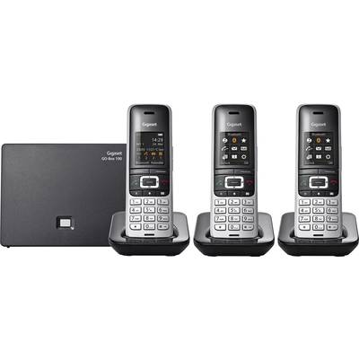 Gigaset S850A GO inkl. zwei Mobilteilen Schnurloses Telefon VoIP Anrufbeantworter, Bluetooth, Freisprechen, Headsetansch