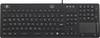 iM-IKB110-BK Tastatur Renkforce Schwarz Spritzwassergeschützt, Staubgeschützt, Touch-Oberfläche