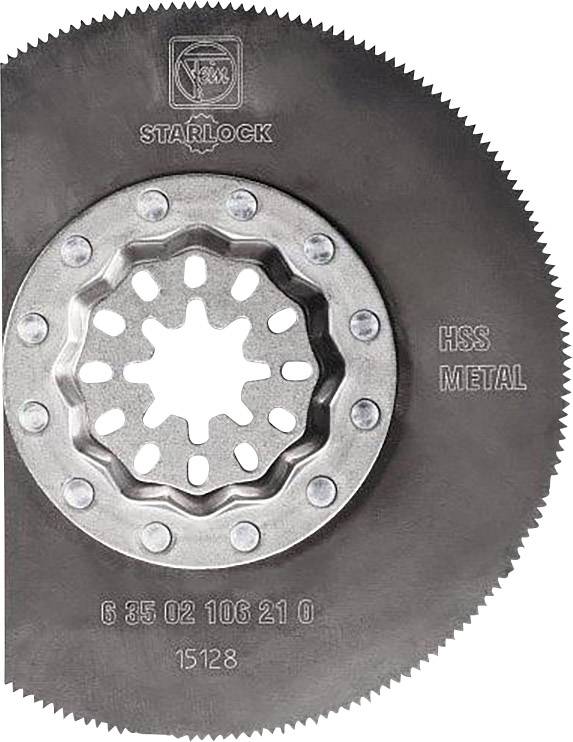 Kreissägeblatt aus Metall, Marke 'Starlock', geeignet für Metallarbeiten, mit gezahntem Rand und markanten Befestigungslöchern.