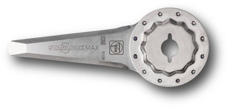 Starlock Max Sägeblatt, Metallscheibe mit gezacktem Rand und mittiger Öffnung, geeignet für Multitools zum Schneiden und Schleifen.