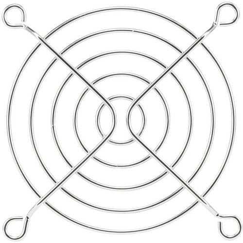 PROFAN Technology Lüftergitter 1 St. (Ø) 80 mm Metall verchromt, vernickelt