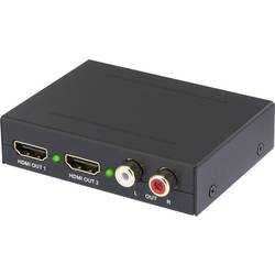 Audio extraktor HDMI zásuvka ⇔ HDMI zásuvka, cinch zásuvka, Toslink zásuvka (ODT) SpeaKa Professional SP-AE-HDCT-2P SP-5634440, 2 porty