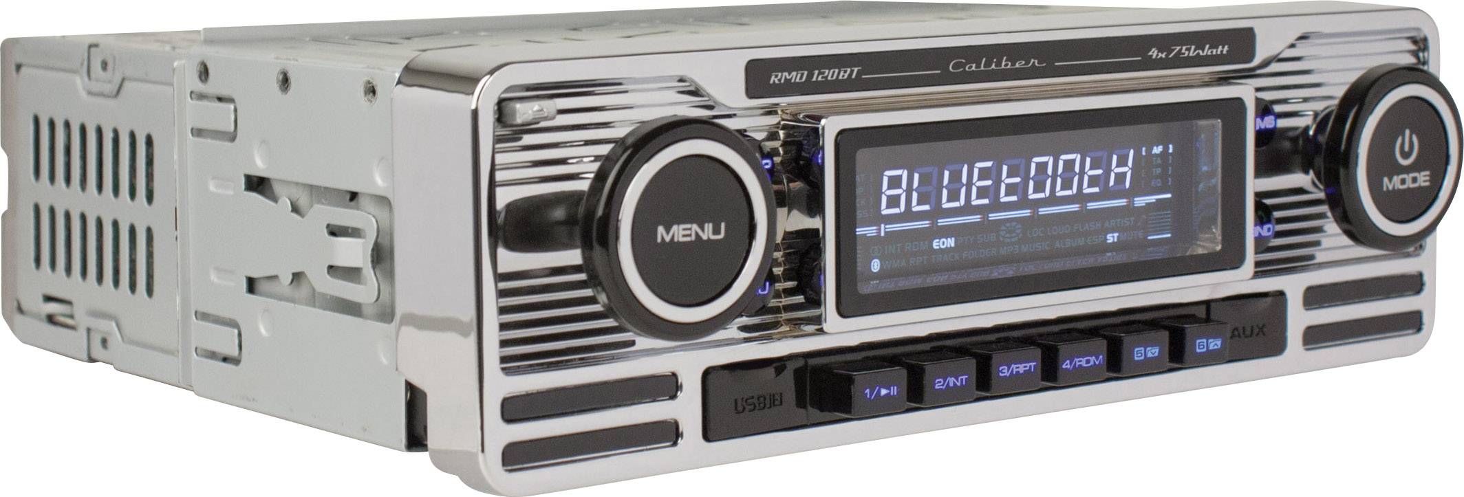 Caliber RMD120BT - Grau - 1 DIN - 300 W - SD - MP3,WMA - LCD-2