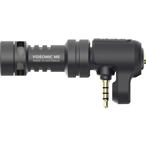 RODE Microphones VIDEOMIC ME Sprach-Mikrofon Übertragungsart (Details):Direkt inkl. Windschutz Microfon TRRS (3.5 mm) Di...