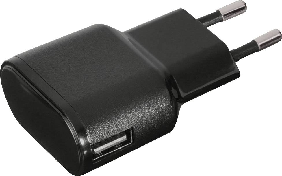 Hama USB Charger Netzteil 1000 mA Schwarz-0