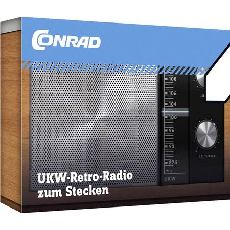 Conrad Components - UKW-Radio zum Stecken Retro-Radio »
