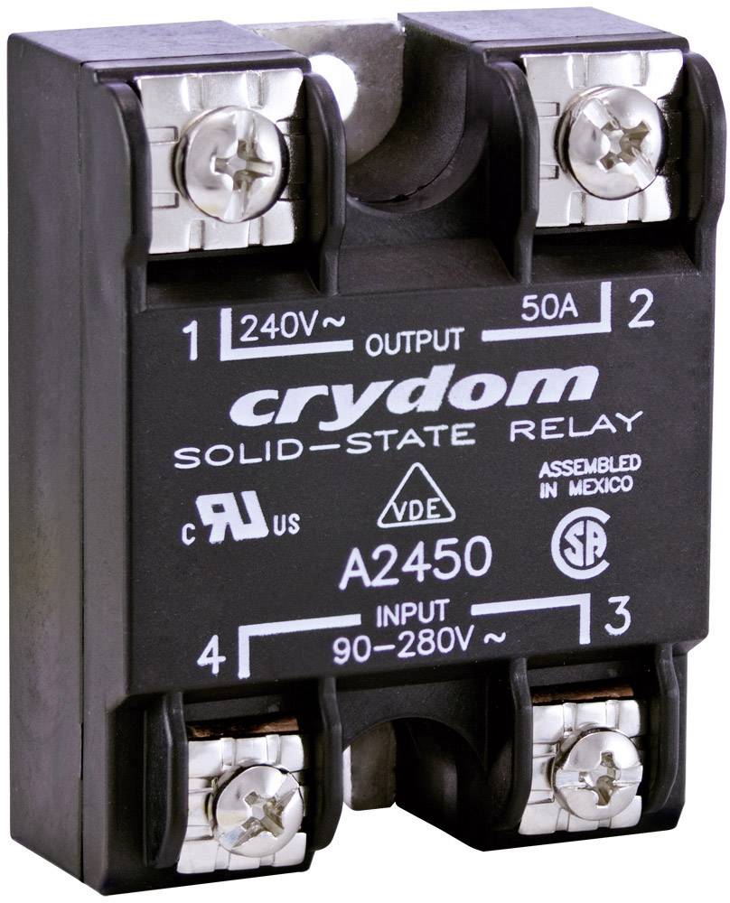 Crydom Halbleiterrelais A2450 50 A Schaltspannung (max.): 280 V/AC Nullspannungsschaltend 1 St.
