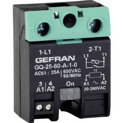 Image of Gefran Halbleiterrelais GQ-50-60-D-1-3 50 A Schaltspannung (max.): 600 V/AC Nullspannungsschaltend 1 St.