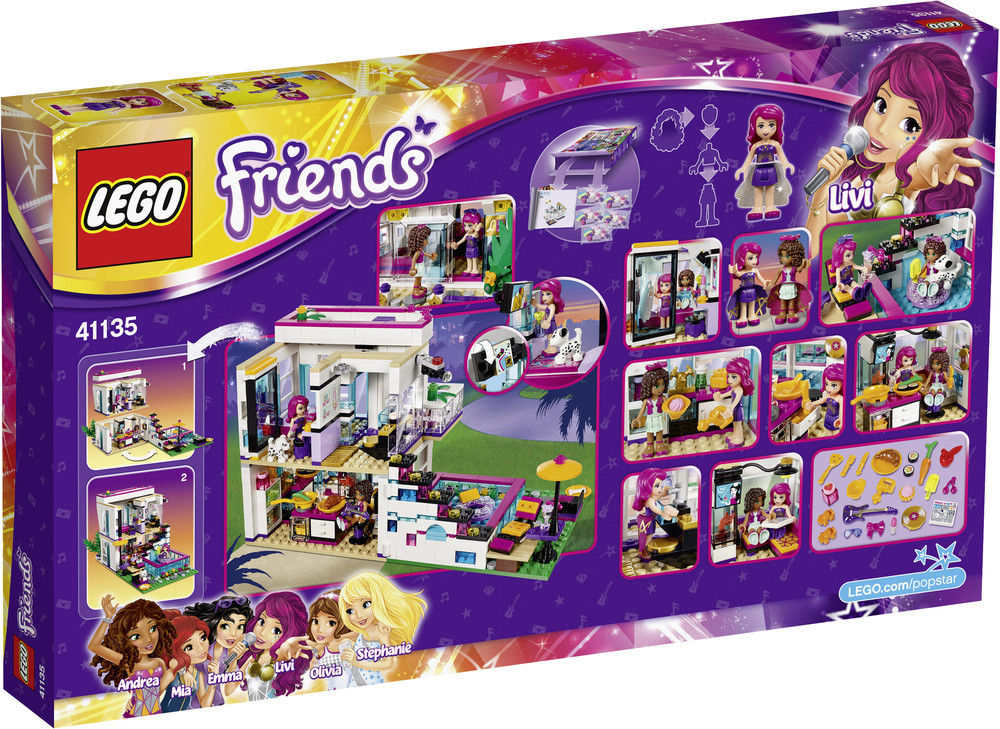 Lego Friends Livis Popstar Haus