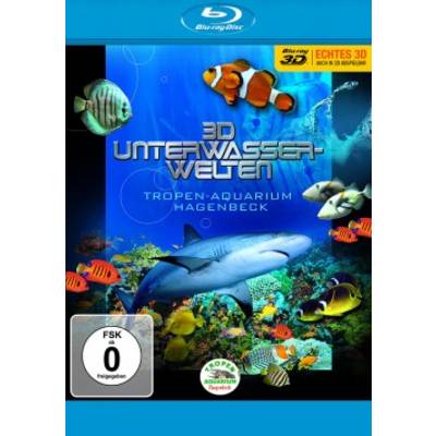 blu-ray 3D 3D Unterwasserwelten Tropen-Aquarium Hagenbeck Blu-ray 3D + 2D FSK: 0