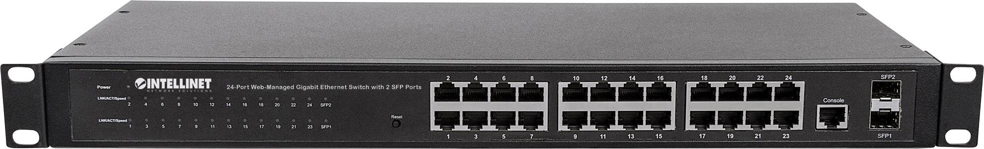 Intellinet 24-Port Network Switch, 24-Port (RJ45)-1