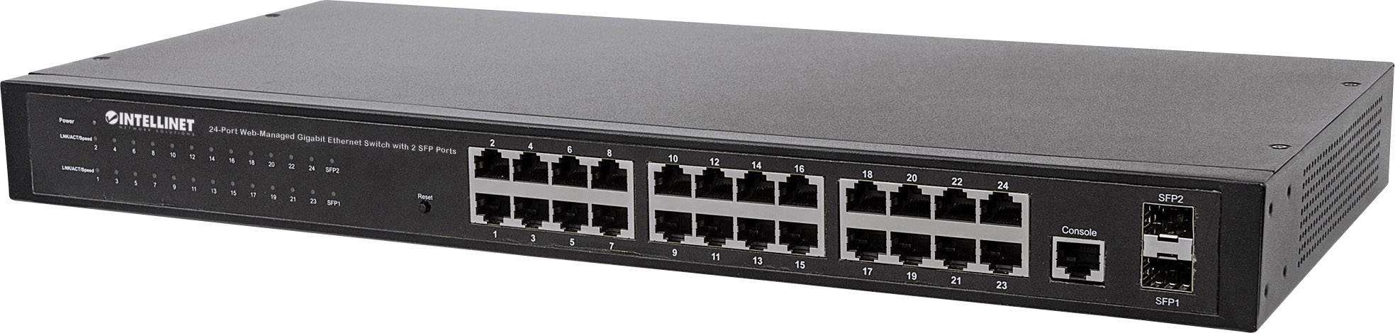 Intellinet 24-Port Network Switch, 24-Port (RJ45)-2