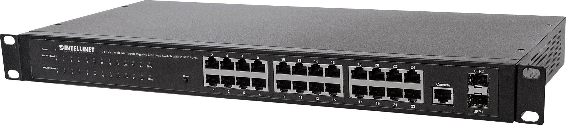 Intellinet 24-Port Network Switch, 24-Port (RJ45)-3