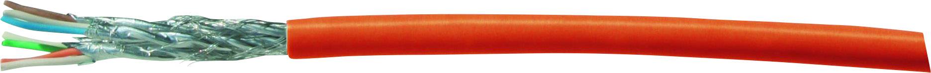 KASH Netzwerkkabel CAT 7 S/FTP 4 x 2 x 0.12 mm² Orange Kash 70I042 Meterware